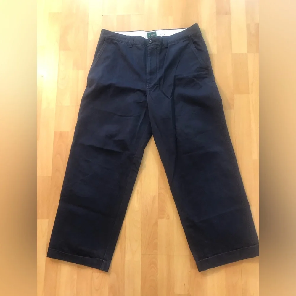 J. Crew Men's Navy Blue Chino Pants